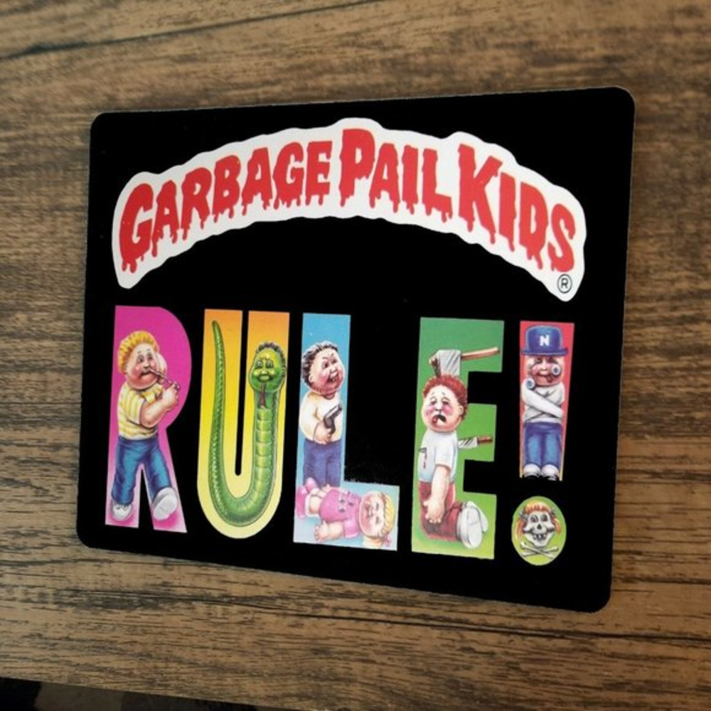 GPK Rule Mouse‎ Pad Garbage Pail Kids